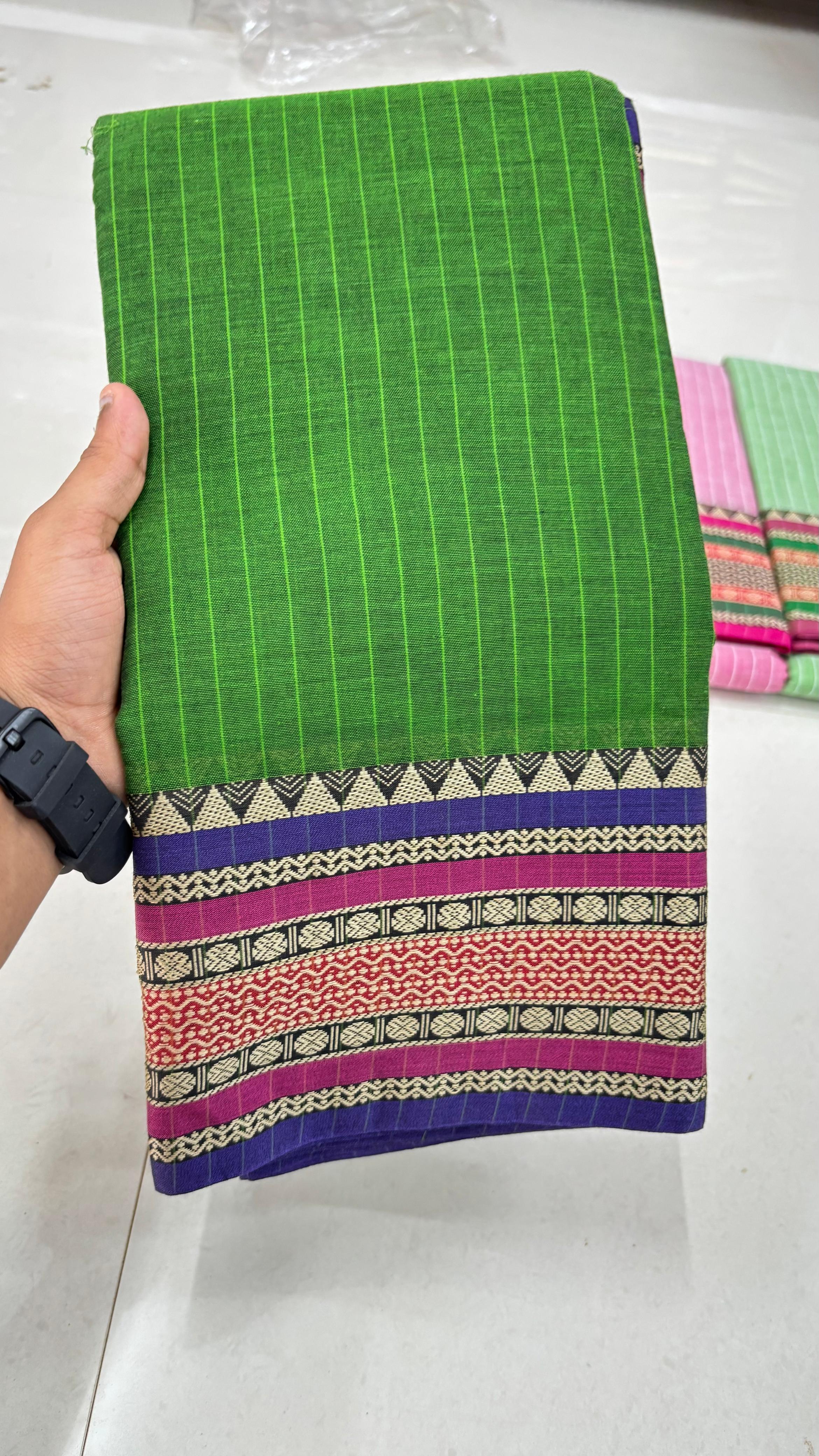 Narayan Peth Pure Cotton Saree